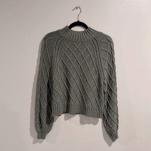 American Eagle green sweater